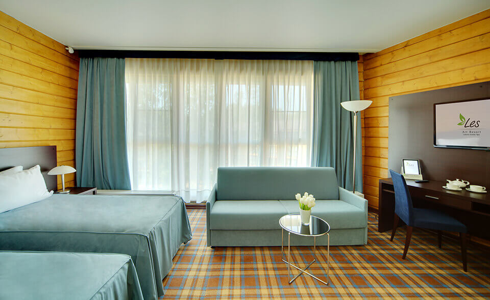 Classic suite + в Парк-отель LES Art Resort